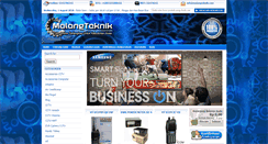Desktop Screenshot of malangteknik.com